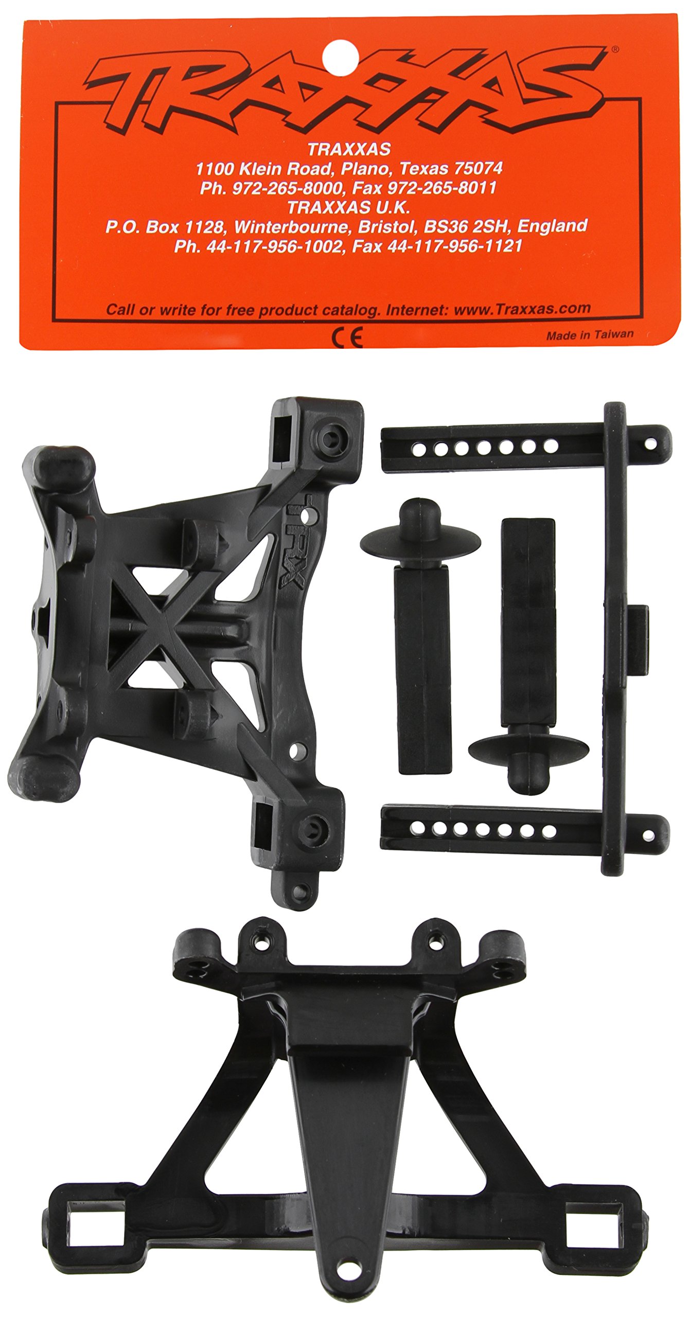 Amazon.com: Traxxas 5314 Front and Rear Body Mounts with Posts and